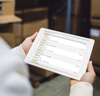 Interní portál pro řízení výroby